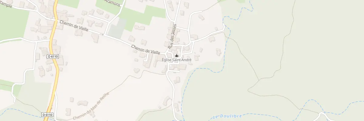 Plan du 5038 Vielle à Crespian