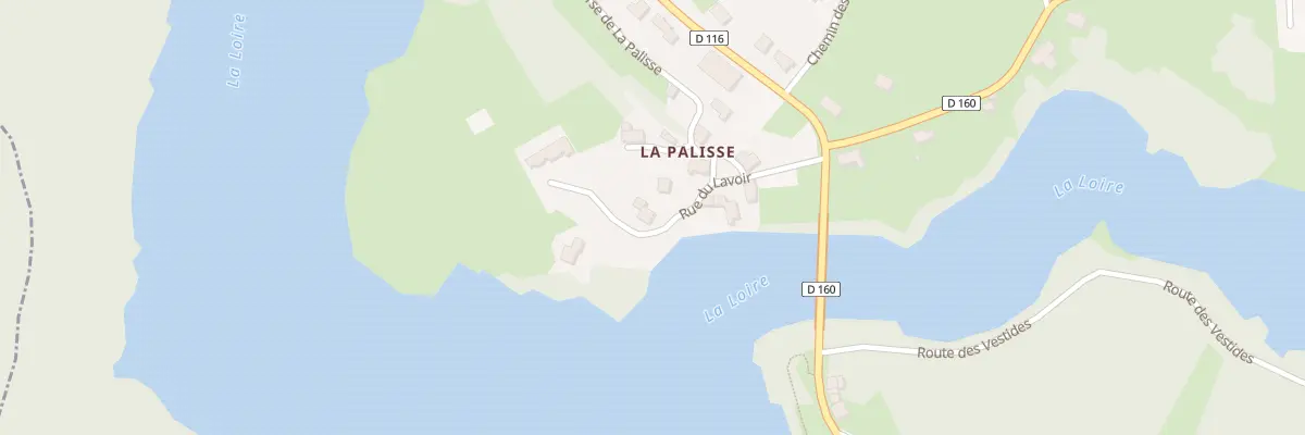 Plan du 5170 La Palisse à Cros-de-Géorand