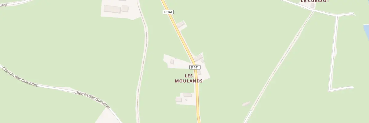 Plan du 5123 Les Moulands à Charbonnat