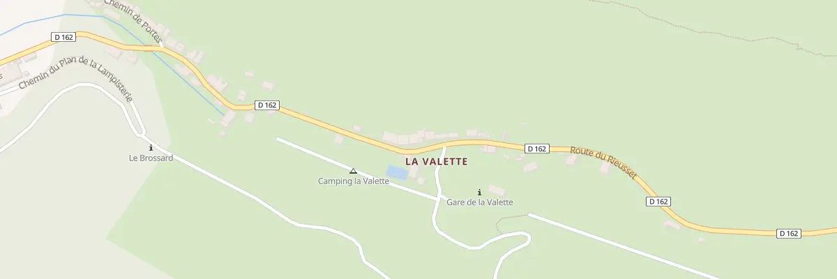 Plan du 1373 Rte du Rieusset à Robiac-Rochessadoule