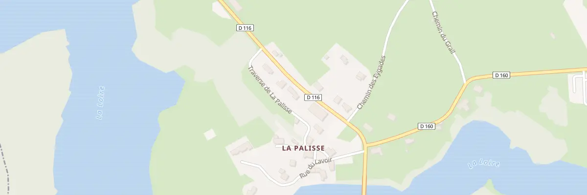 Plan du 5147 La Palisse à Cros-de-Géorand