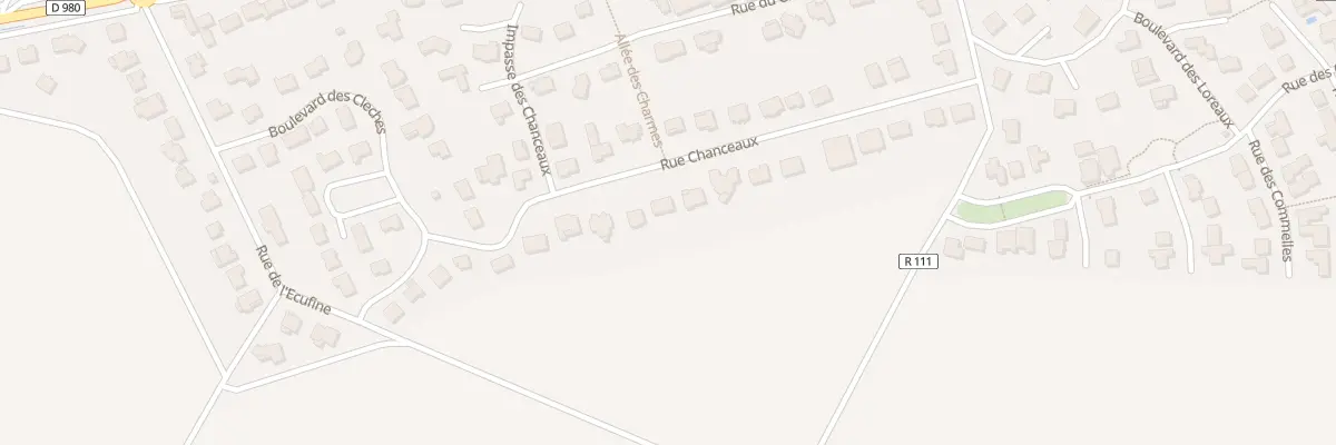 Plan du 20 Rue des Chanceaux à Cernay-lès-Reims