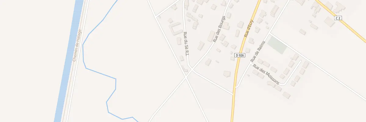 Plan du 5067B Le Village à Vieux-lès-Asfeld