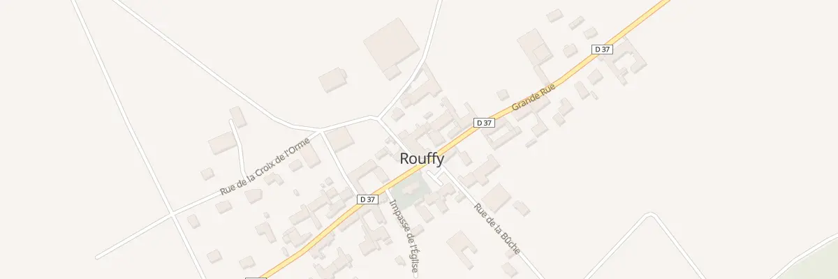 Plan du 1 Gr Grande Rue à Rouffy
