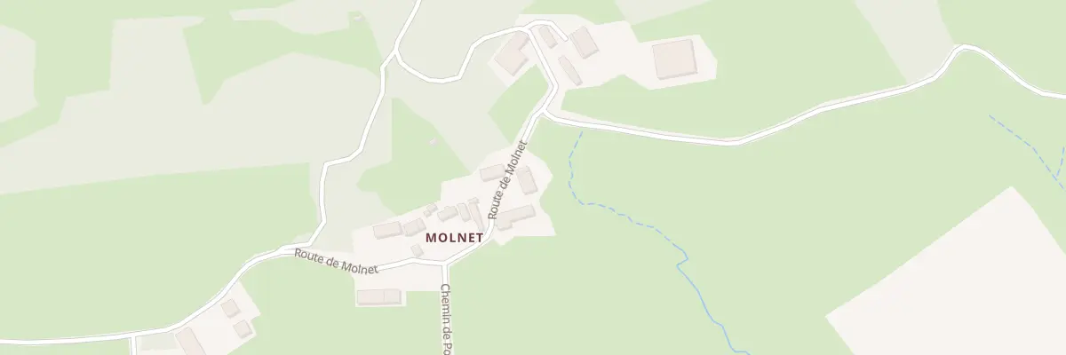 Plan du 7 Rte de Molnet à Saint-Léger-sous-Beuvray