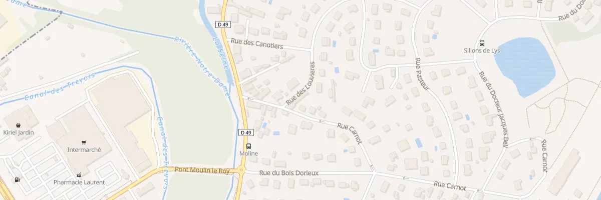 Plan du 11 Rue Carnot à Saint-Julien-les-Villas