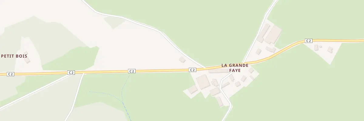 Plan du 3056 Rte de la Grande Faye à Marly-sur-Arroux