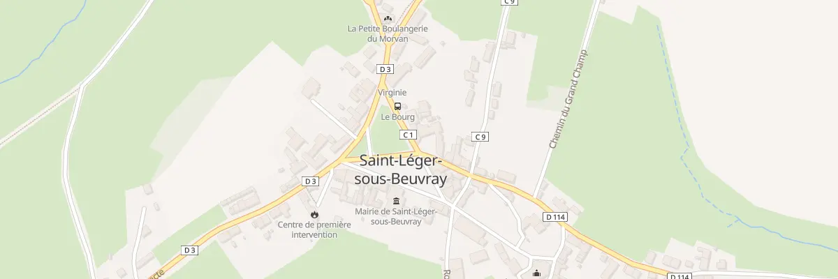 Plan du 7 Pl de la Fontaine à Saint-Léger-sous-Beuvray
