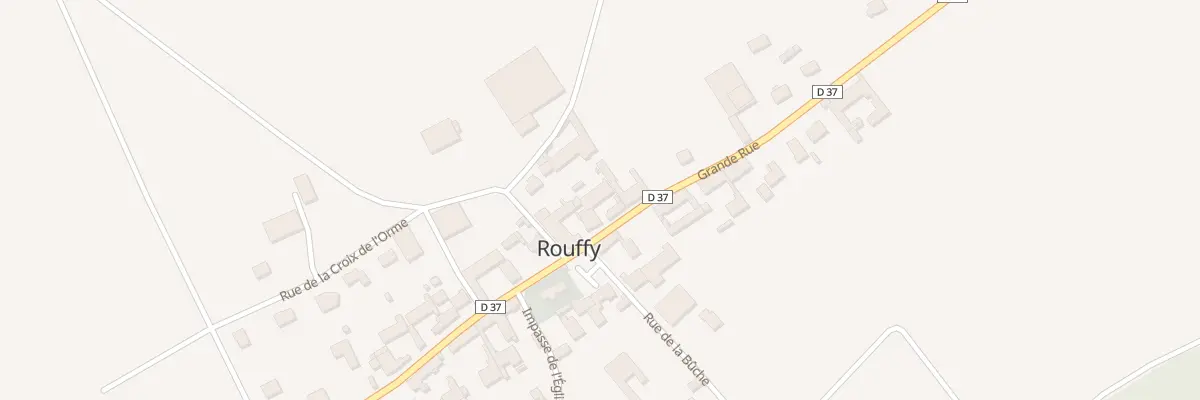 Plan du 5 Gr Grande Rue à Rouffy