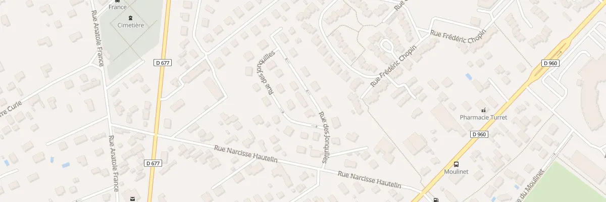 Plan du 5 Rue des Jonquilles à Pont-Sainte-Marie