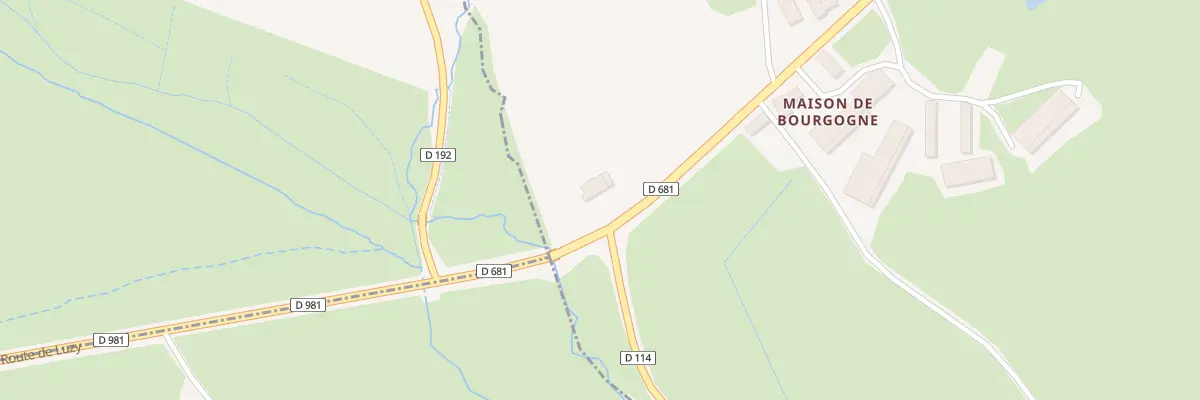 Plan du 5075 La Maison de Bourgogne à La Comelle