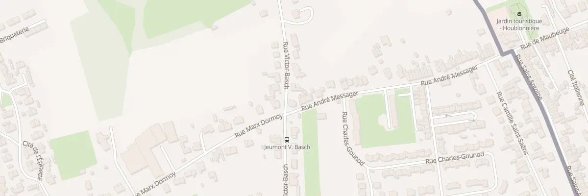 Plan du 671 Rue Victor Basch à Jeumont