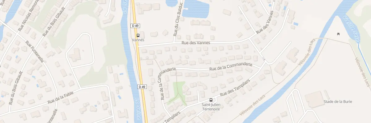 Plan du 23 Rue de la Commanderie à Saint-Julien-les-Villas