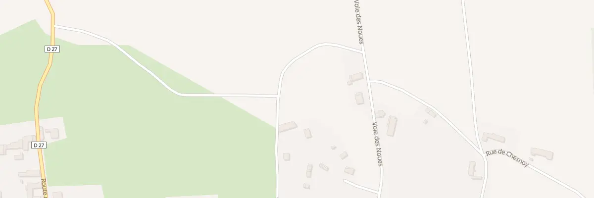 Plan du 6 Rue de la Quenotte à Cussangy