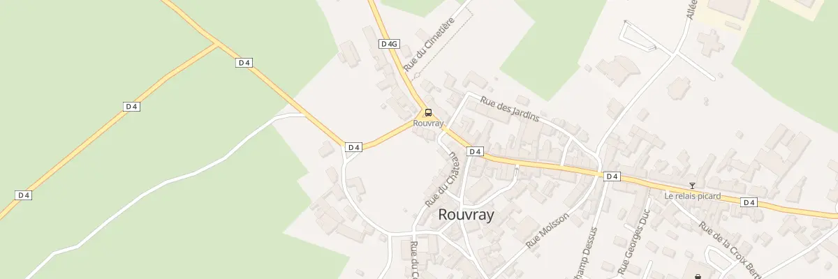 Plan du 12 Rue du Général Leclerc à Rouvray
