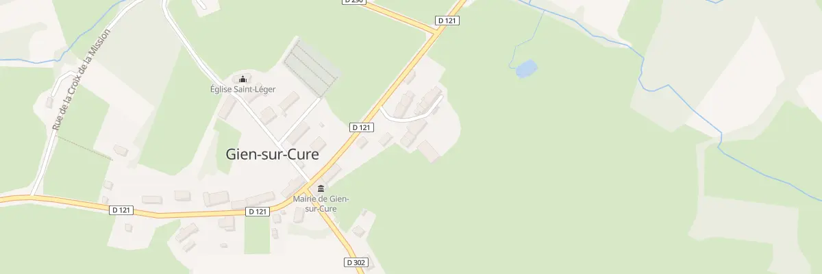 Plan du 6 Imp des Primards à Gien-sur-Cure