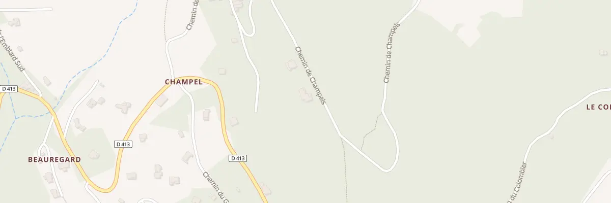 Plan du 6046 Champel aux Salelles