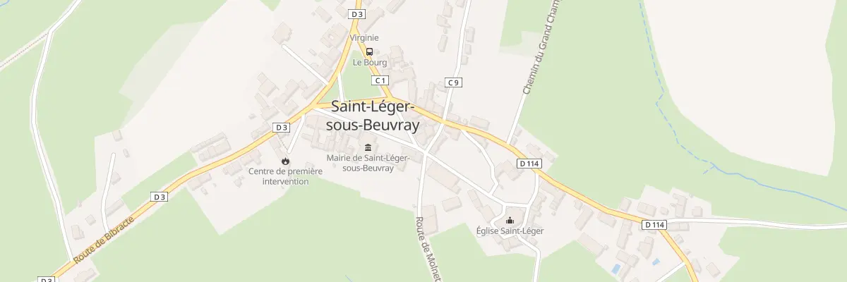 Plan du 25 Pl de la Fontaine à Saint-Léger-sous-Beuvray