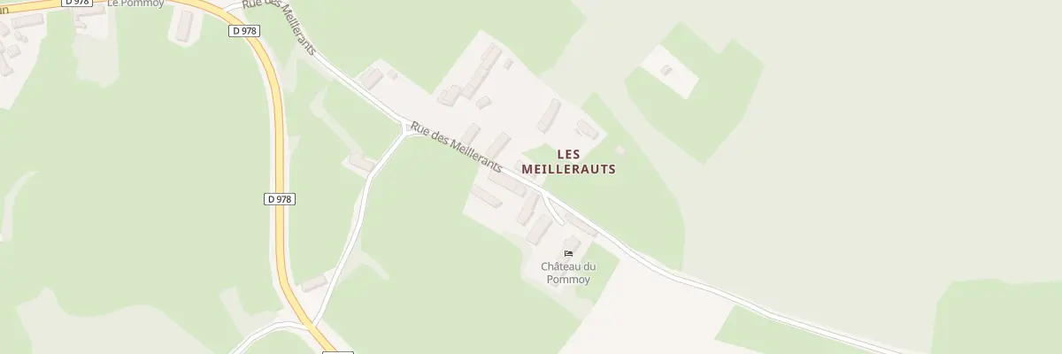 Plan du 5052 Le Pommoy à Roussillon-en-Morvan