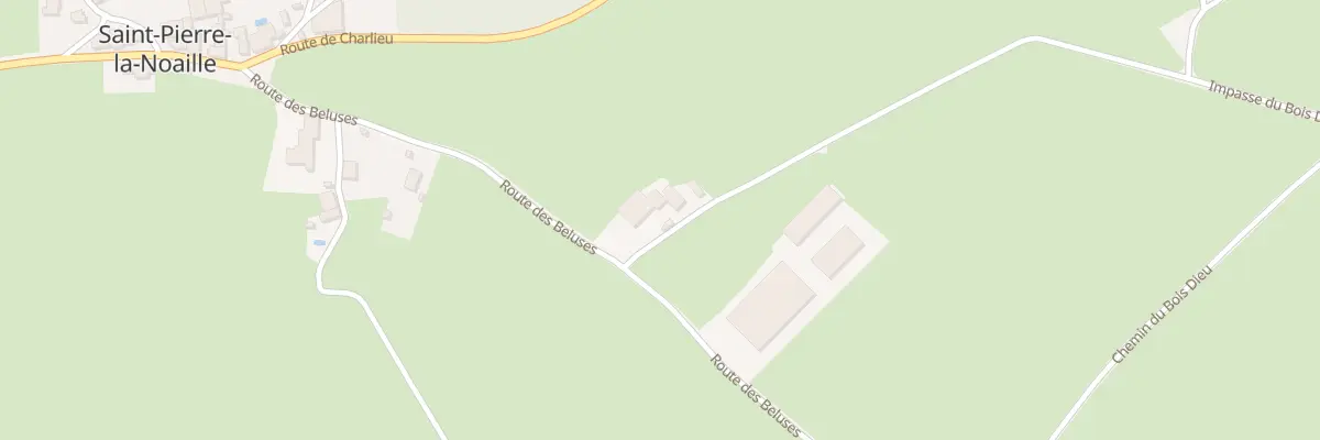Plan du 315 Rte des Beluses à Saint-Pierre-la-Noaille