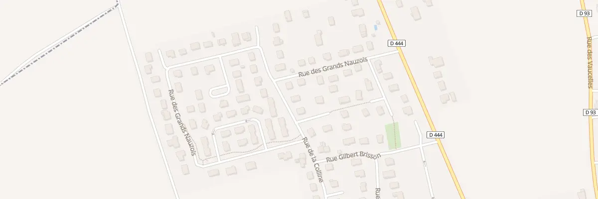Plan du 42 Rue de la Colline à Buchères