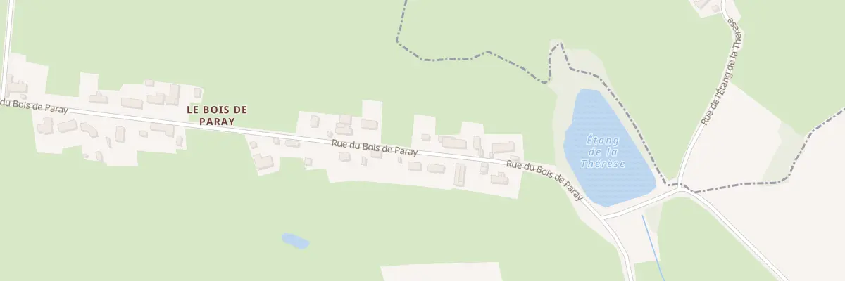Plan du 863 Rue du Bois de Paray à Saint-Léger-lès-Paray