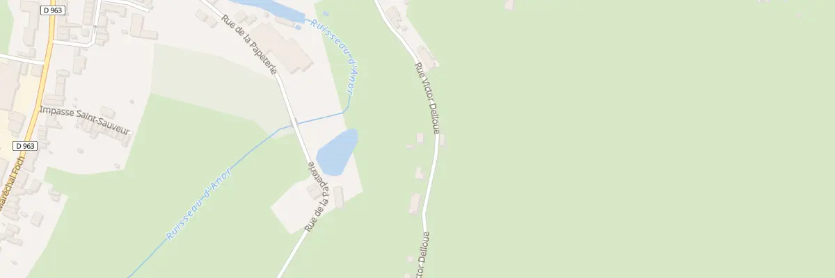 Plan du 6 Rue Victor Delloue à Anor
