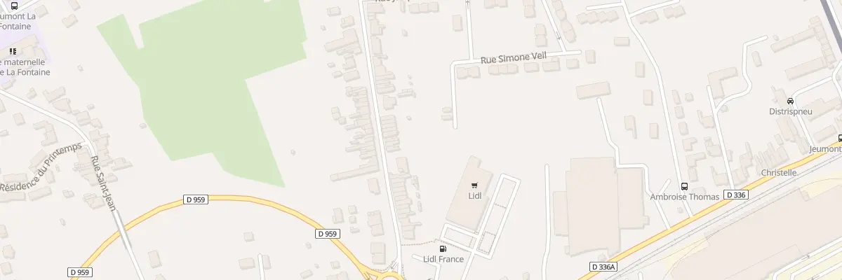 Plan du 267 Rue Victor Basch à Jeumont