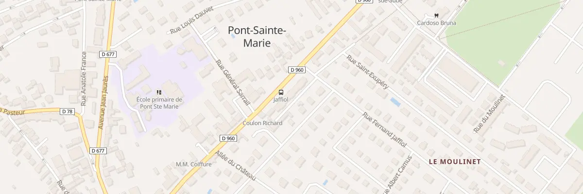 Plan du 26T Av Jules Guesde à Pont-Sainte-Marie