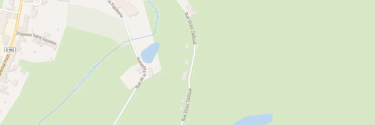 Plan du 8 Rue Victor Delloue à Anor
