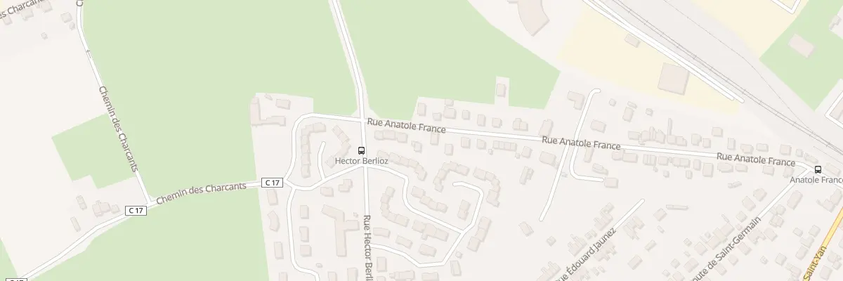 Plan du 35 Rue Anatole France à Paray-le-Monial