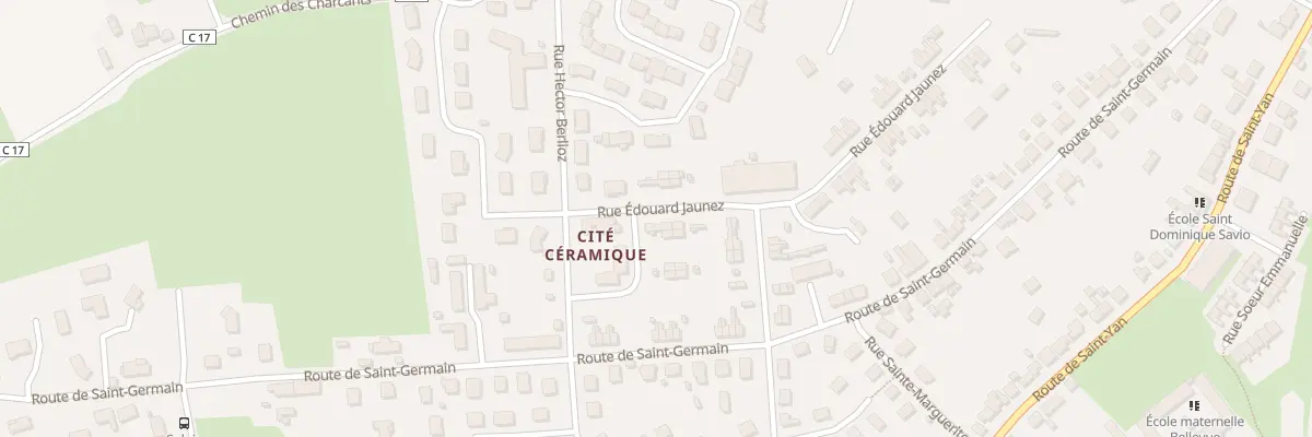 Plan du 37 Rue Edouard Jaunez à Paray-le-Monial