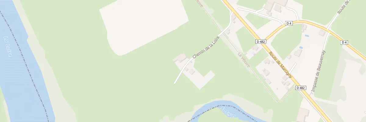 Plan du 180 Che de la Loire à Saint-Nizier-sous-Charlieu