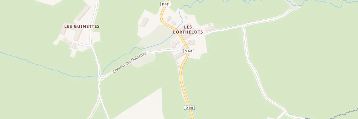 Plan du 5139 Les Lorthelots à Charbonnat