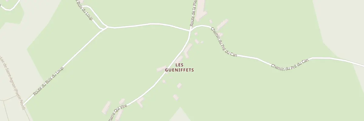 Plan du 90A Les Gueniffets à Saint-Agnan-en-Morvan