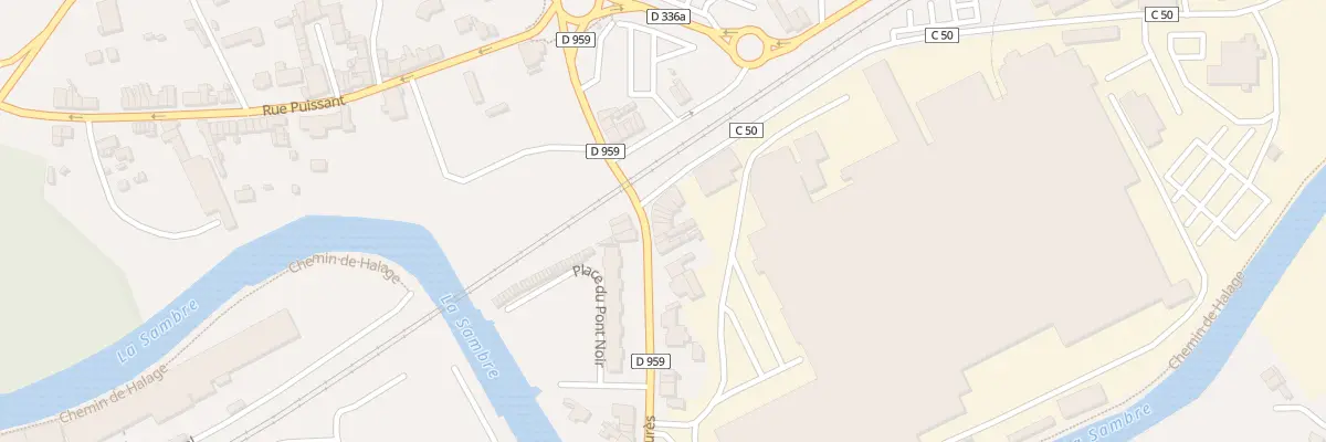 Plan du 347 Rue Jean Jaurès à Jeumont