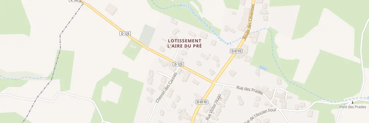 Plan du 1 Rue Gourdimau à Montmirat