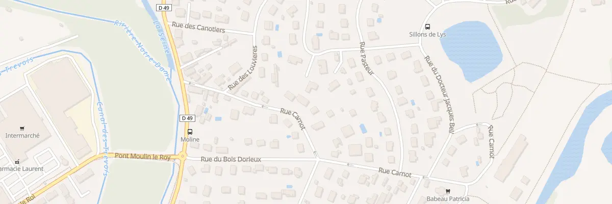 Plan du 23 Rue Carnot à Saint-Julien-les-Villas