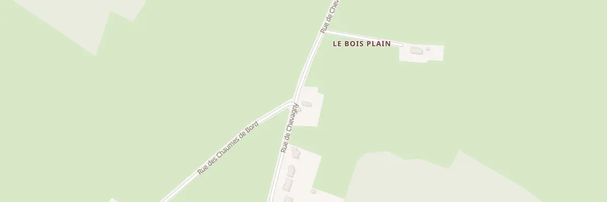 Plan du 1199 Rue de Chevagny à Saint-Vincent-Bragny