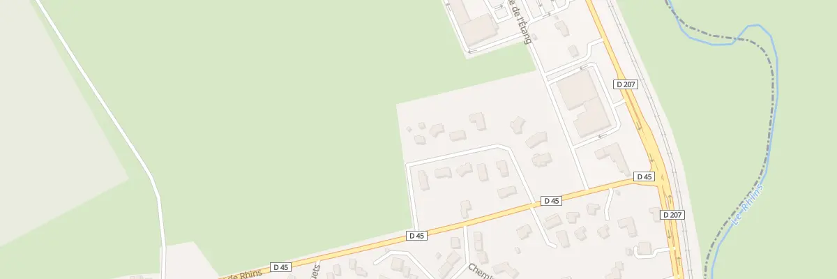 Plan du 176 Rue de la Grande Prairie à Parigny