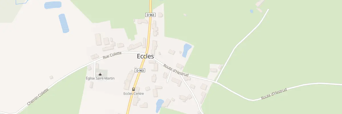 Plan du 55 Rte d’Hestrud à Eccles