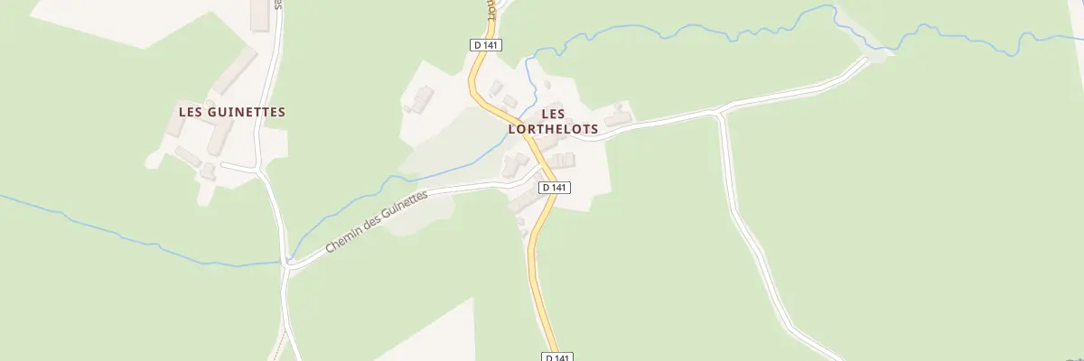 Plan du 5137 Les Lorthelots à Charbonnat