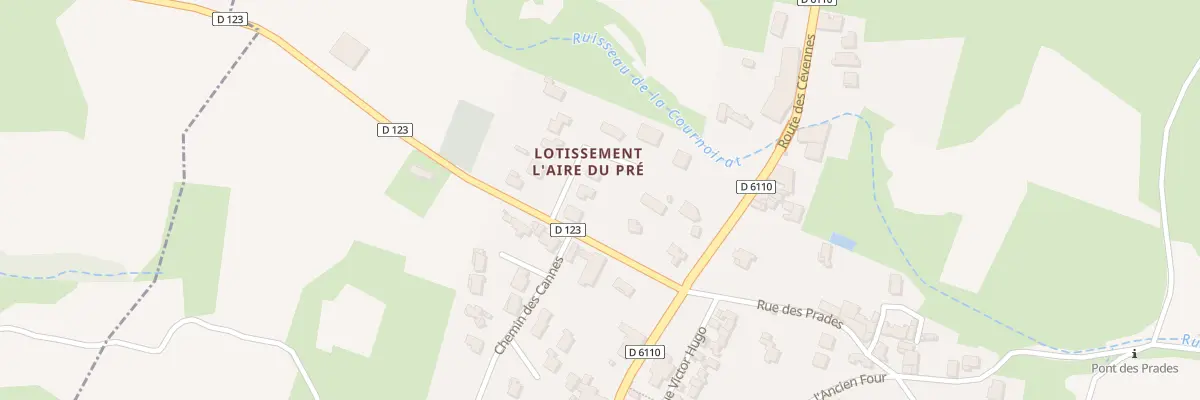 Plan du 2 Rue Gourdimau à Montmirat