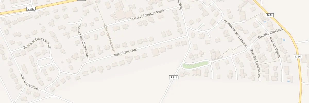 Plan du 10 Rue des Chanceaux à Cernay-lès-Reims