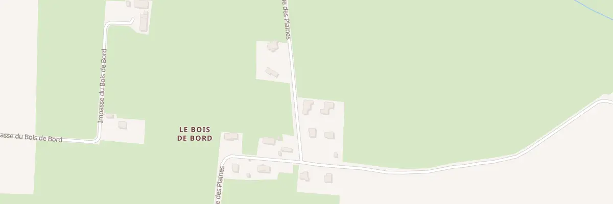 Plan du 1190 Rue des Plaines à Saint-Léger-lès-Paray