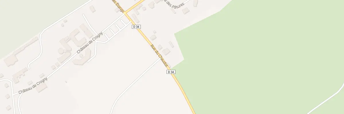 Plan du 5A Rue du Chaudot aux Loges-Margueron