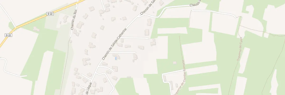 Plan du 5 All des Primeveres à Villevieille