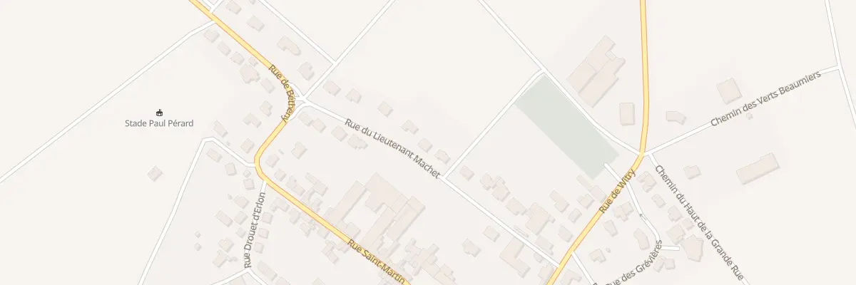 Plan du 8T Rue du Lieutenant Machet à Cernay-lès-Reims