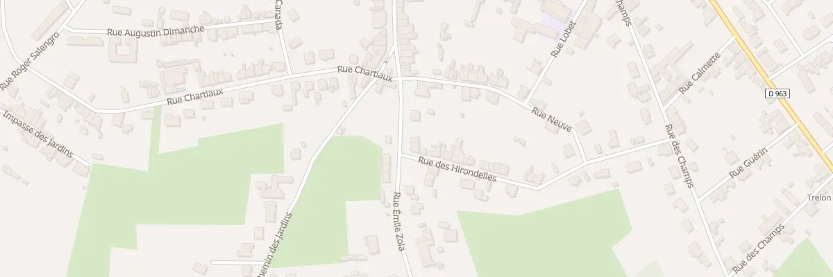 Plan du 41 Rue Emile Zola à Trélon