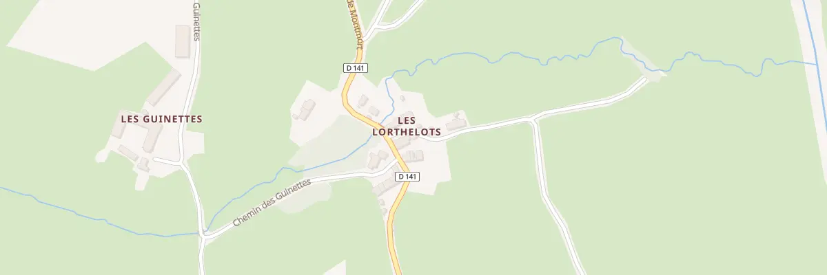 Plan du 5133 Les Lorthelots à Charbonnat